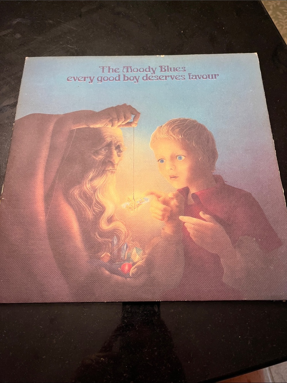 'Every Good Boy Deserves Favour' album the moody blues record
